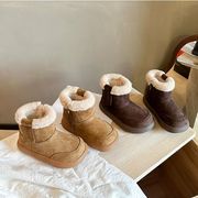 2026新作 ベビー靴 スノーブーツ キッズ 男女兼用 靴 子供靴 綿靴 裏起毛 保温 26/16.1cm～37/23.2cm 2色