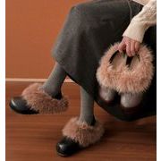 秋冬シューズ  パンプス 裏起毛  フェイクレザー 厚底  お出かけ