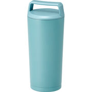 ハンドル付ステンレスタンブラー（３６０ｍｌ）ブルー