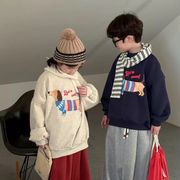 子供プルオーバー キッズ パーカー トップス　トレーナー 子供服上着 おしゃれ大人気LF