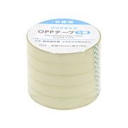 OPPテープ15mmx15m　5巻（クリア）