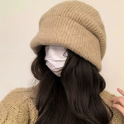 ニット帽　ビーニー　小顔ハット　ワッチキャップ　韓国帽子