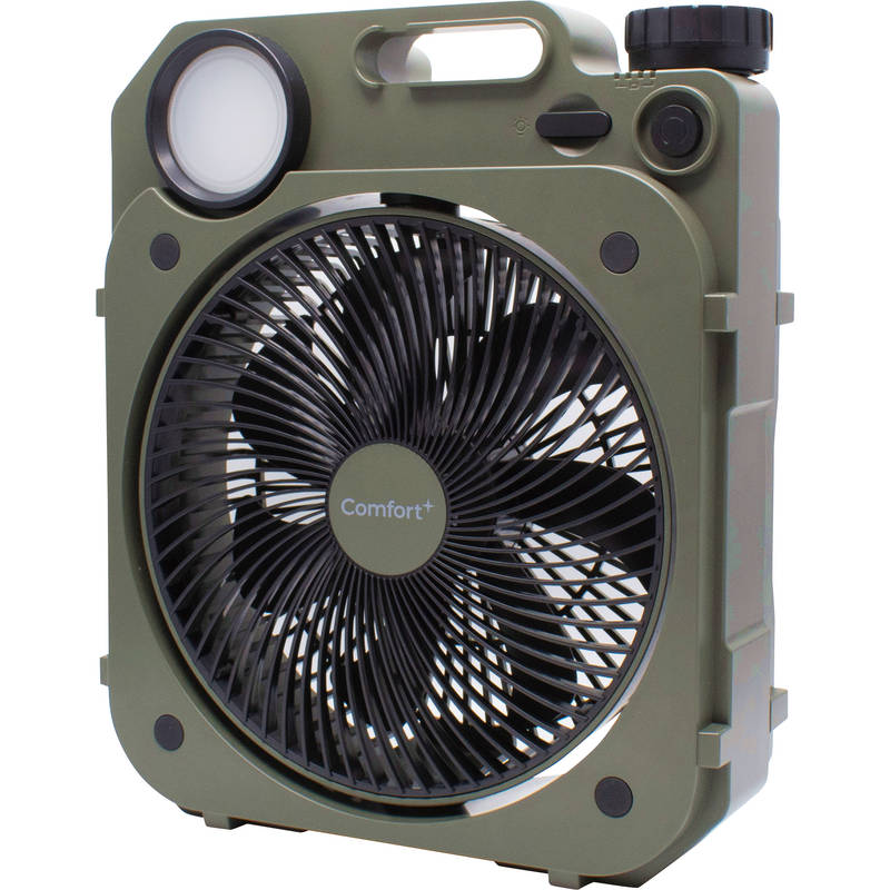 コンフォート 充電式薄型送風扇 エアフォースファン AF8-17G モスグリーン