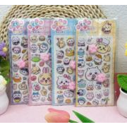 ぷくぷくシール ぷっくりシール 3Dステッカー 立体ステッカー エポキシステッカー　ヌイグルミ