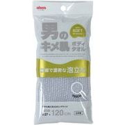 アイセン キメ肌ボディタオル 超やわらかめ BY511