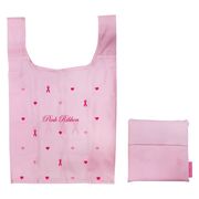 ピンクリボン ラインアップリボン エコバッグ 0715001100