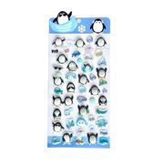 3D ・フォームステッカー・ DIY 手作り用貼紙・手帳・粘着シール・文芸・立体ステッカー6色