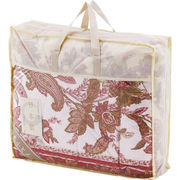 羽毛85％入り 日本製羽毛掛けふとん NUF-2730 ピンク