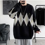 2026春秋メンズ服 シンプル おしゃれ ニットセーター 韓国風 トップス 防寒 温かい インナーシャツ[M~2XL]