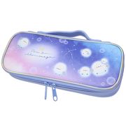 【子供用筆箱】ラウンドファスナーペンケース ぽんぽんシマエナガ