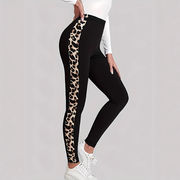 2026春秋新作 ボトムス 女 レディース プリント スキニー レギンス 九分丈パンツ