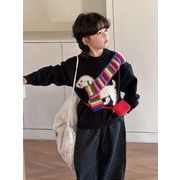 2026新作 韓国子供服 ベビー服  キッズ男の子ニットトップス 90cm-150cm