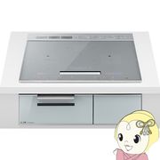 ビルトインIHクッキングヒーター 三菱電機 CROSS+TOPシリーズ 単相200V 3口IH 幅60cm シルバー CS-R10A