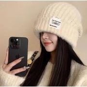 2024秋冬新作★レディース ニット帽★帽子★防寒 保温 暖かい★ハット★男女兼用 5色