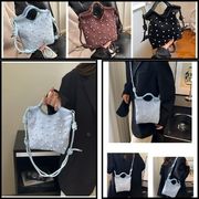 パールショルダーベルト付 トートバッグkk00016