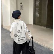 2026春秋新作 韓国風子供服 キッズ服 ベビー服 男の子 トップス シャツ 90~160CM