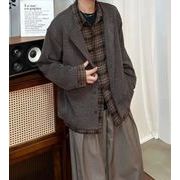 トップス メンズ アウター シャツ セーター レイヤード