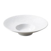 グラヴェール ロシェ 23cmブロードリムボウル リムビスク[美濃焼]