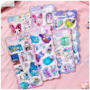 日本から発送3Dステッカー 手作りDIY 子供おもちゃ 可愛いシール 立体ステッカー 粘着シールLF