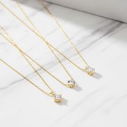 サージカルステンレスネックレス　アクセサリー　18kコーティング　INS　金属アレルギー対応