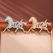 かわいい 馬のブローチ 馬のアクセサリー ウマ 馬の雑貨 horse 用品 馬関連 男女兼用コサージュ バッグ飾り