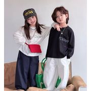 2026 夏新作 トップス 韓国風子供服 子供服 Tシャツ長袖スウェット2色 90cm-150cm