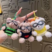 新作 の掛け飾り キーホルダー 撮影道具 バッグチャーム ストラップ ぬいぐるみ ぬい ペンダント  くま6色