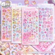 2026新作 手芸diyノート用ステッカー 手帳シール ステッカー  3Dシール 装飾シール 立体シール