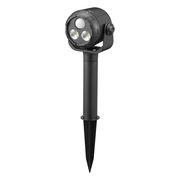 LEDガーデンライト 土にさして使うセンサーライト 電池式 昼白色