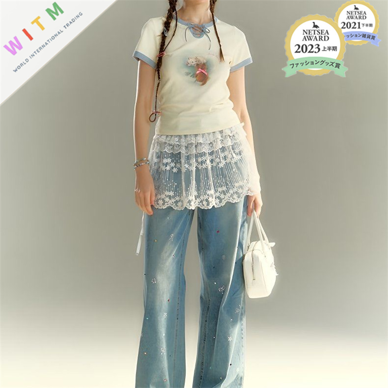 2026春夏新作 花柄 レーススカート ミニスカート フリル 重ね着 レディース 透け感 オシャレ