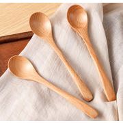 防カビ 耐高温  新品    木製匙  家庭用 食器 レストラン匙  スプーン
