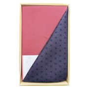 尺三巾一越織両面染 紫/ローズ