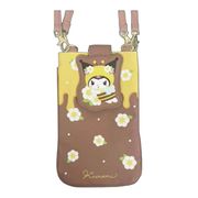 サンリオ おでかけ 2WAY ポシェット ミツバチ ブラウン クロミ【小ロット販売】