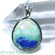 ☆一点物☆【ペンダントトップ】ターコイズインラピスラズリ (3A) No.57