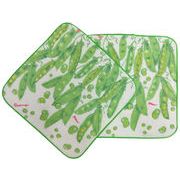 20cmパイル地プリントタオルハンカチ_【マメ】日本製