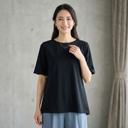 UVカット・サラサラTシャツ　ゆったりAラインチュニック