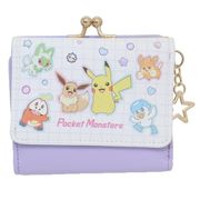 財布 ポケットモンスター 三つ折りコンパクト財布 Candy パープル【小ロット販売】