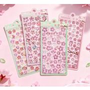 即納 DIY手作り  粘着シール 3D 立体ステッカー  シール デコレーション ぷくぷく ステッカー 文具