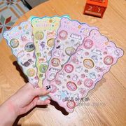 新商品  デコレーション 手帳用 貼り付け★粘着シール★立体キャラクターシール 3Dシール