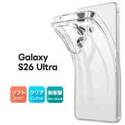 Galaxy S26 Ultra ケース カバー ケース クリア ケース 透明 耐衝撃 TPU ソフトケース 軽量 シンプル