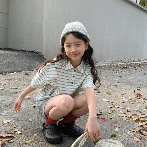 2026春夏※SHENJ☆キッズ プリント半袖Tシャツ POLOシャツ 女の子