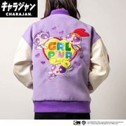 【レディスファッション】パワーパフガールズ スタジャン ガールズパワーハート