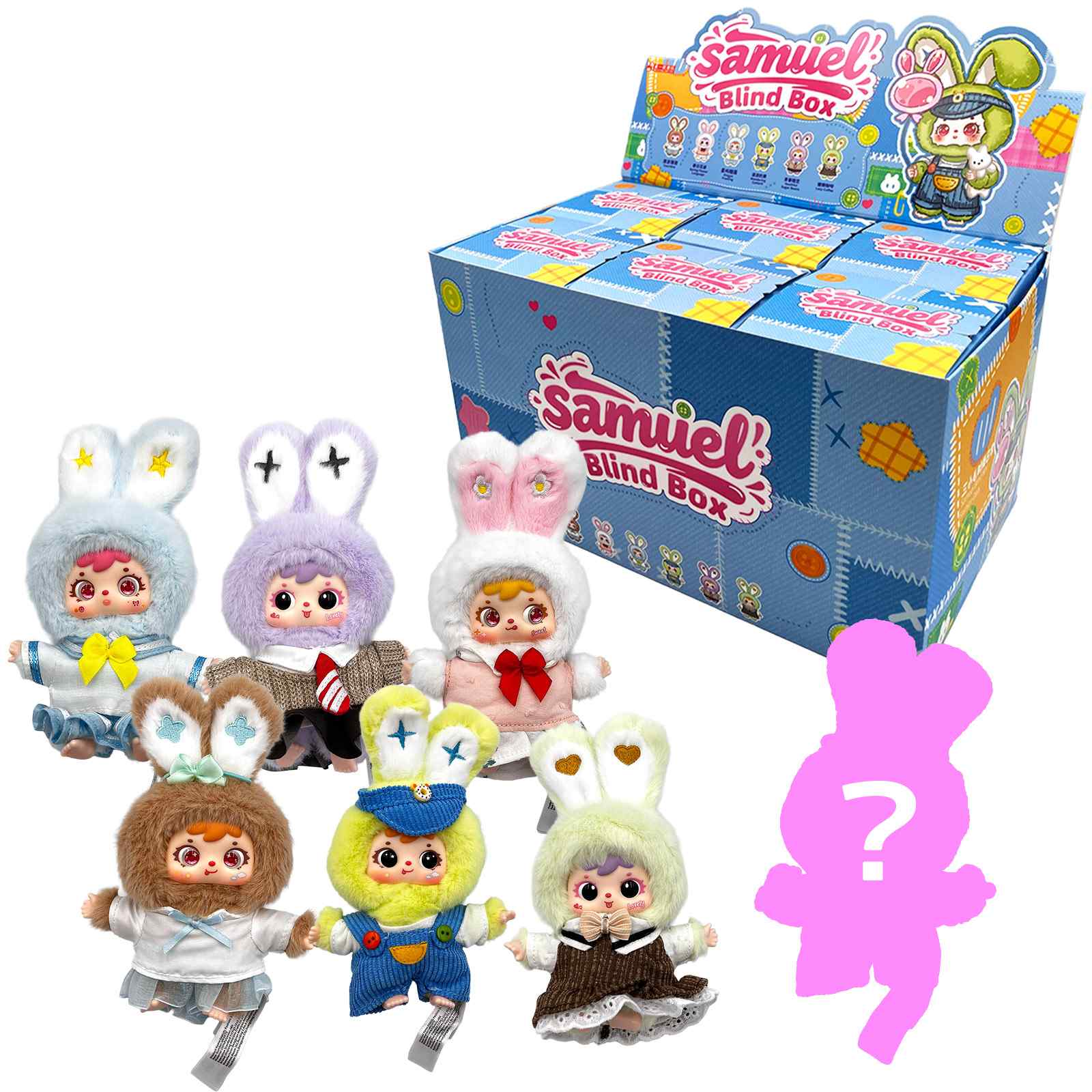 キャラクター雑貨＞Samuel ウサミミ ブラインドボックス No.608-406