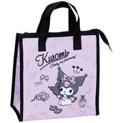 ランチバッグ 保冷バッグ サンリオ 保温 保冷 スクエアバッグ ファスナー付き クロミメイク【小ロッ