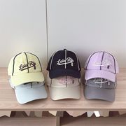 キッズ キャップ 速乾 薄手 アルファベット 刺繍 日よけ 帽子 韓国風 男女兼用