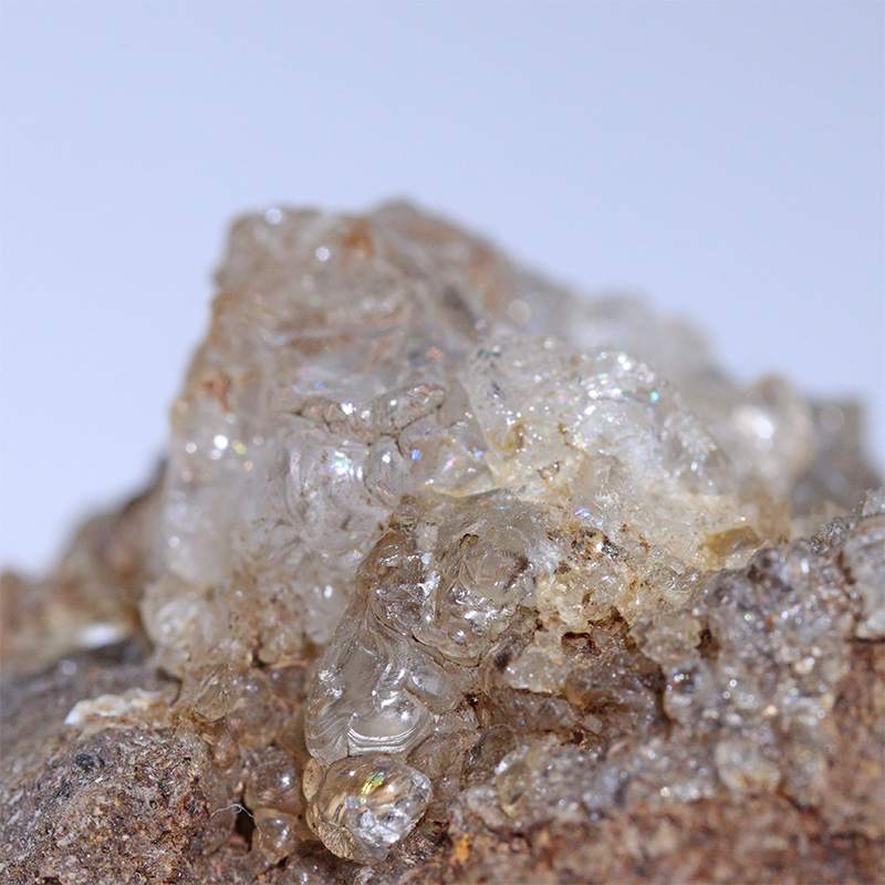 希少 メキシコ産 蛍光 ハイアライトオパール 玉滴石 Hyalite Opal 結晶