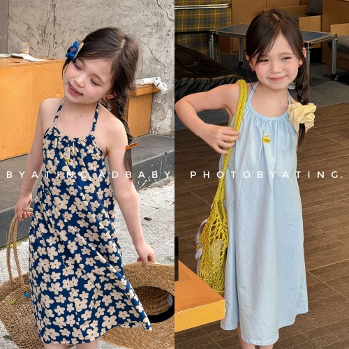 2026 AT KD 夏 新作 新登場！！ ★ 韓国風 子供服 ins ★ストラップワンピース80-130cm