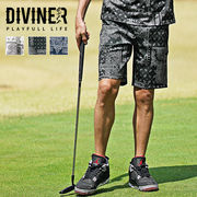 【春の新作】ペイズリー柄ショーツ ハーフパンツ/DIVINER GOLF
