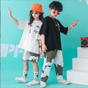（子供服)男の子女の子 ヒップホップ服★パフォーマンス衣類★ ファッション ストリートダンスの服110-170