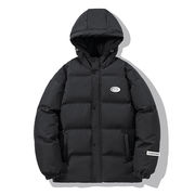 メンズアウター棉服ロングコート 秋冬防寒服カップル ファージャケットペアコート厚手男女兼用